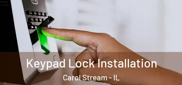 Keypad Lock Installation Carol Stream - IL