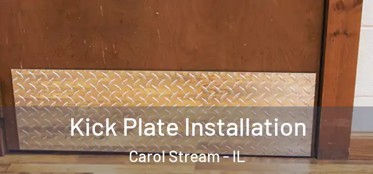 Kick Plate Installation Carol Stream - IL