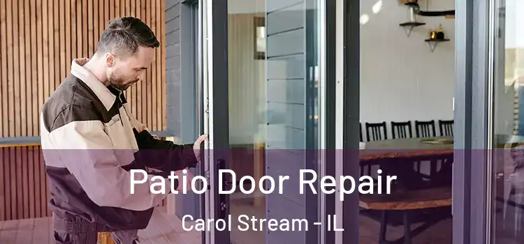 Patio Door Repair Carol Stream - IL